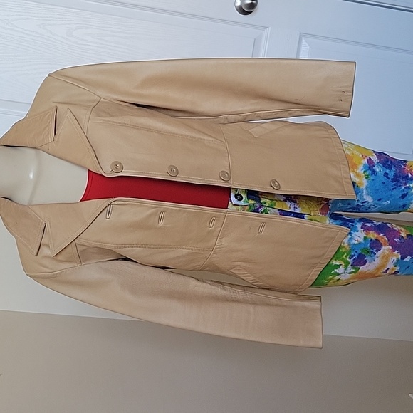 Wilsons Leather Jackets & Blazers - Wilson Leather Tan jacket